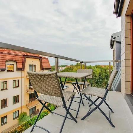 Nowoczesny, Wygodny, Blisko Plazy, Cisza Lejlighed Sopot